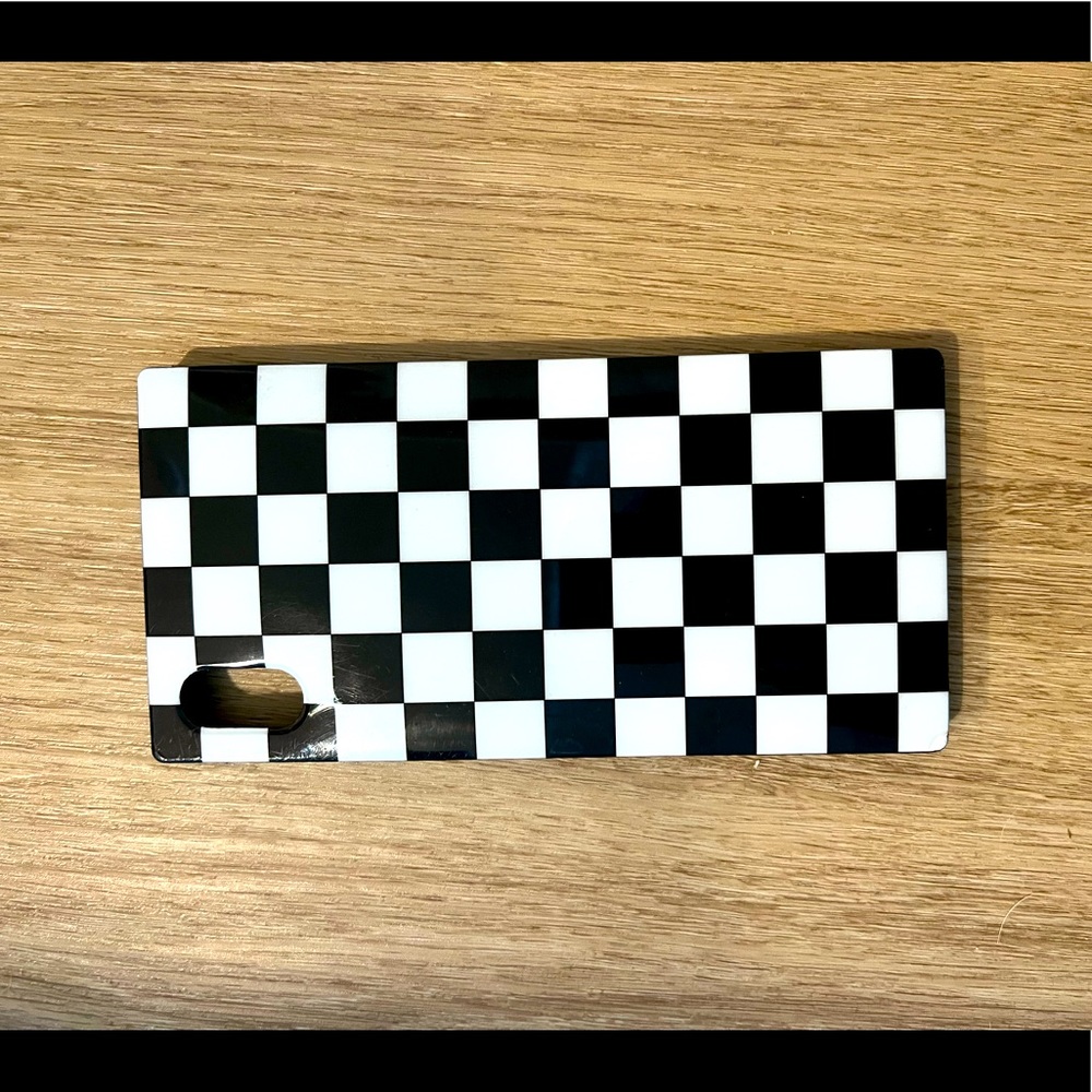 Flaunt iPhone 10XS Max Case- Checkered